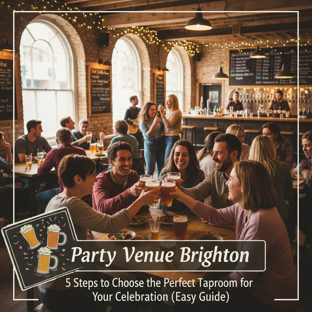 Party Venue Brighton: 5 Steps to Choose the Perfect Taproom for Your Celebration (Easy Guide)